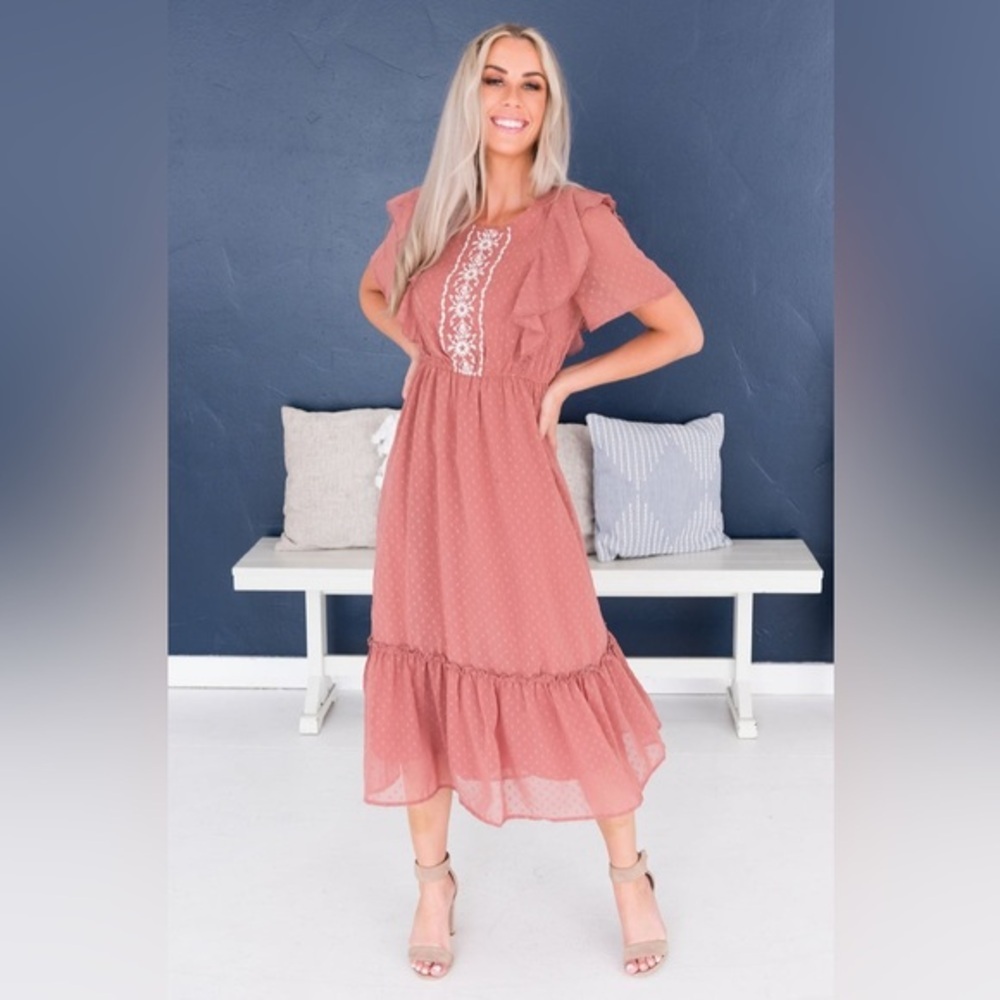 Tea n rose midi dress
